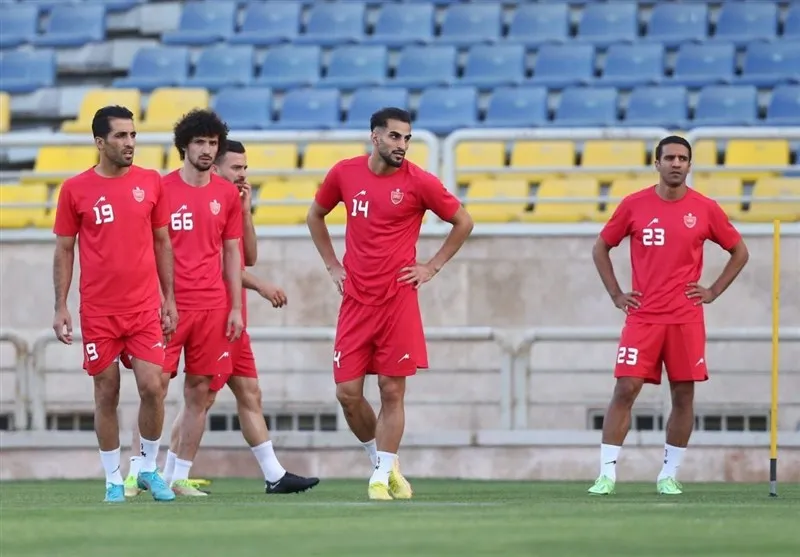 حضور بیرانوند و ریگی در دومین جلسه تمرینی پر‌سپولیس