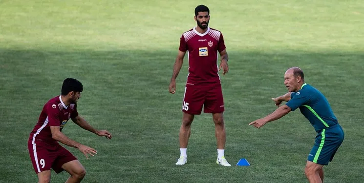 تمرینات 3 پرسپولیسی در ورزشگاه شهید کاظمی برگزار شد