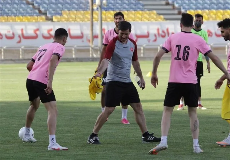 برگزاری آخرین تمرین پرسپولیس پیش از دیدار با تراکتور