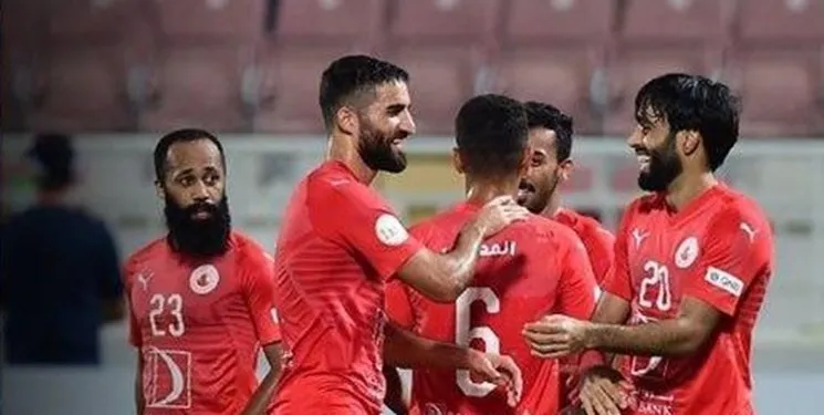 درخشش محمدی در ترکیب العربی با گل و پاس گل