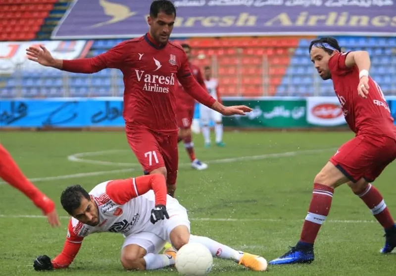 توقف پرسپولیس در باتلاق قائمشهر!