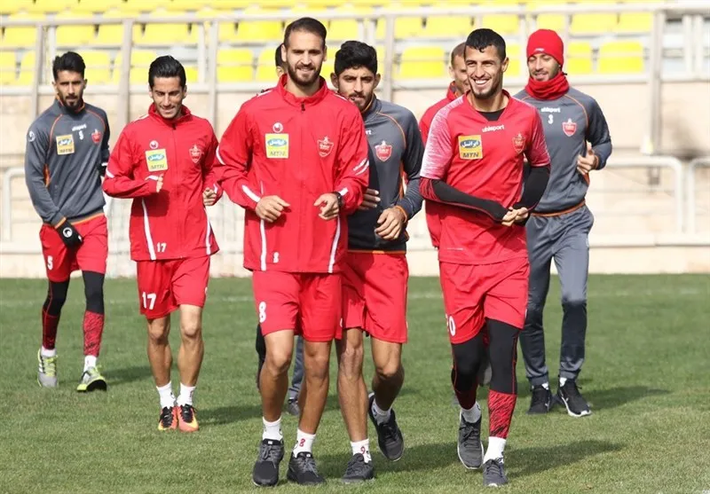 برگزاری آخرین تمرین پرسپولیس قبل از مصاف با سایپا