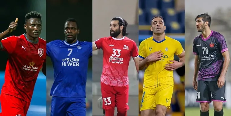 عباس‌زاده برنده رقابت با مغانلو و دیاباته/مهاجم تراکتور بهترین آسیا شد
