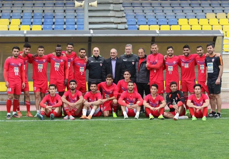 برگزاری تمرین پرسپولیس با حضور گرشاسبی
