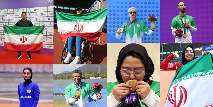 بازی‌های پاراآسیایی/ کاروان ایران با47 مدال رده دوم جدول را حفظ کرد