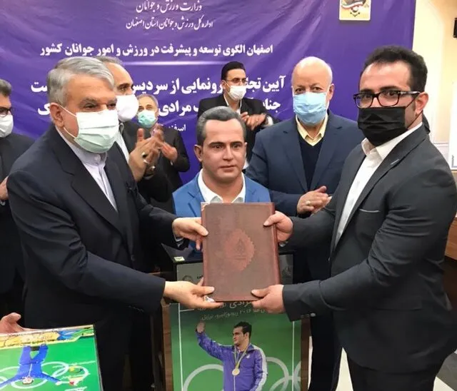 تقدیر صالحی امیری از تلاش سهراب مرادی