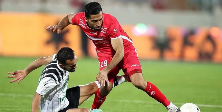 تساوی پرسپولیس مقابل نفت مسجد سلیمان در بازی دوستانه