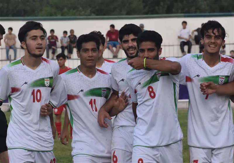 پیروزی تیم زیر ۲۰ سال ایران مقابل ترکمنستان در تورنمنت کافا