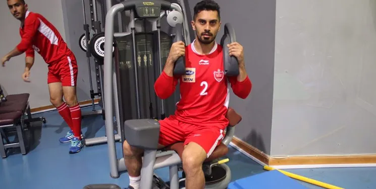 بازگشت عالیشاه به تمرینات پرسپولیس