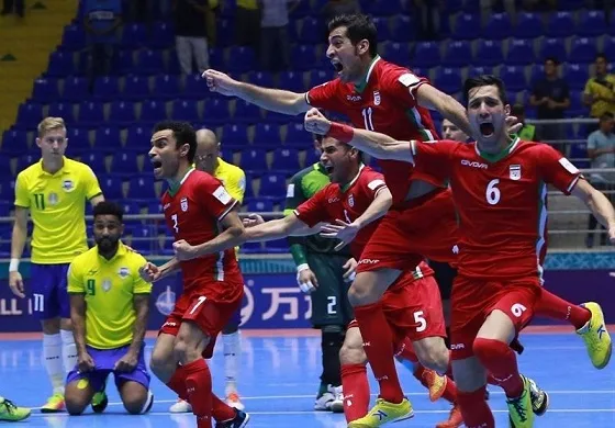شاهکار فوتسال ایران در برابر قهرمان 5 دوره جهان/برزیل تسلیم شد