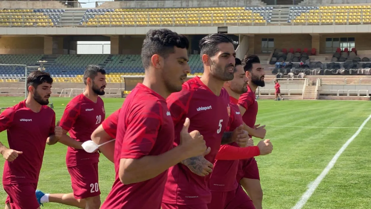 گزارش تمرین پرسپولیس