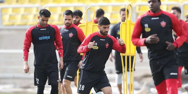 بازیکنان پرسپولیس امروز تمرین کردند