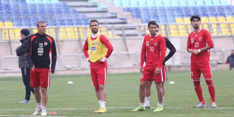 آخرین تمرین پرسپولیس قبل از دیدار با پدیده برگزار شد
