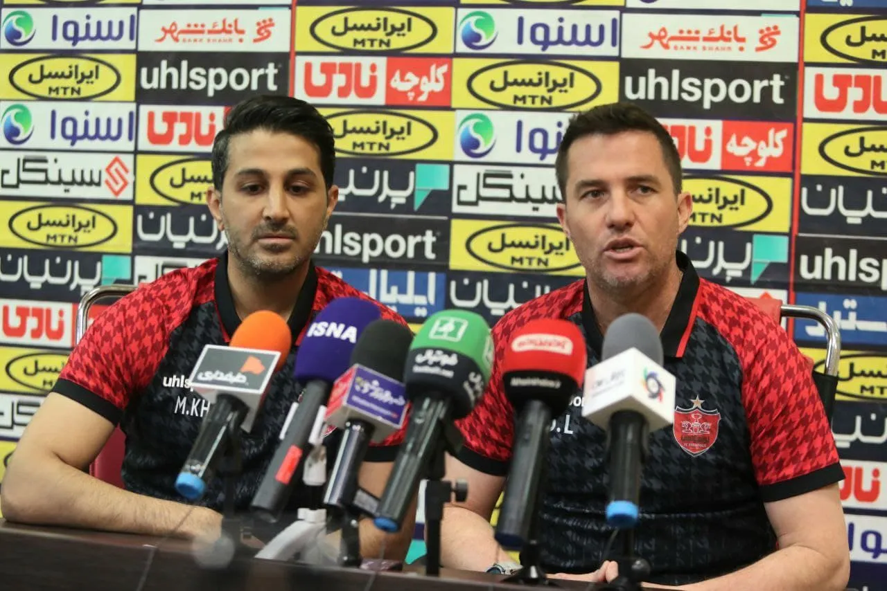 مربی پرسپولیس:‌ امیدواریم بتوانیم فاصله با سپاهان را کم کنیم