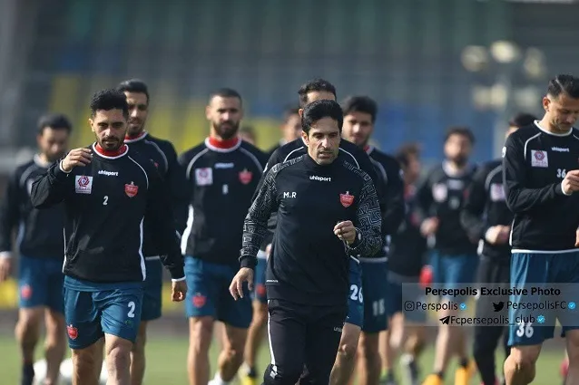 گزارش تمرین پرسپولیس