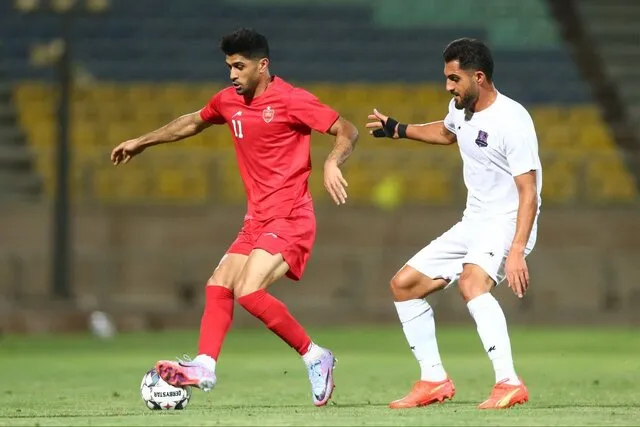 توقف پرسپولیس برابر نساجی در دیداری دوستانه