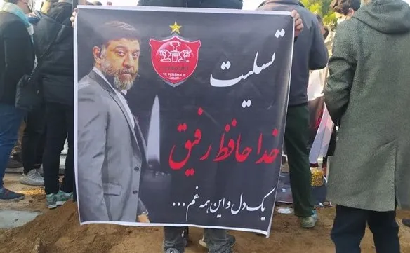 پیکر علی انصاریان در بهشت زهرا تشییع و به خاک سپرده شد