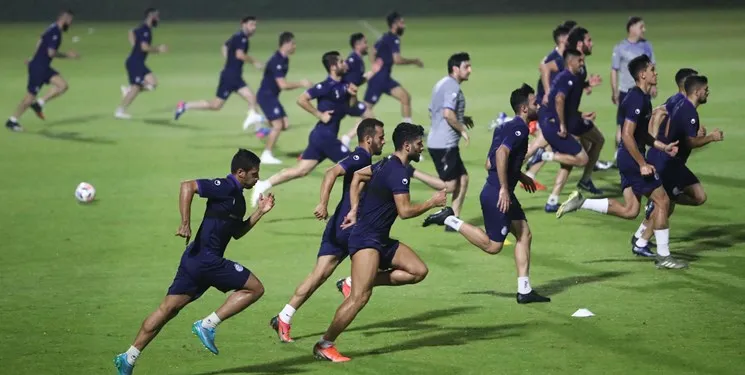 گزارش تمرین استقلال/شور و هیجان در بین بازیکنان در شب حضور دیاباته