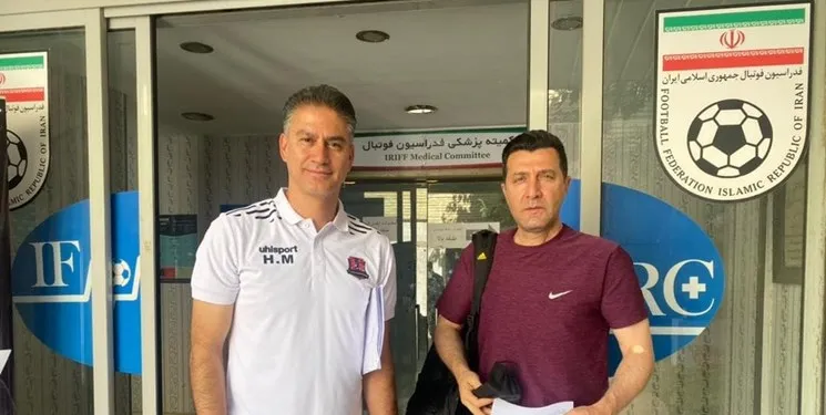 اعضای تیم نساجی در ایفمارک