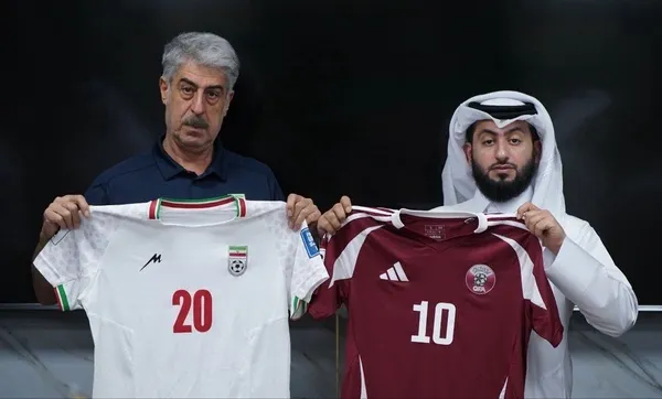 ایران برابر قطر سفید می‌پوشد