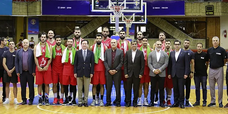 کاروان تیم ملی بسکتبال وارد چین شد