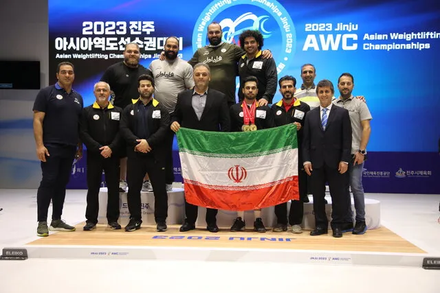 رئیس‌جمهور قهرمانی ایران در رقابت‌های وزنه‌برداری آسیا را تبریک گفت