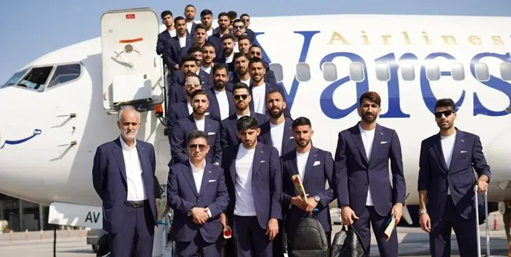 تیم ملی فوتبال ایران راهی قطر شد