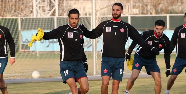 گزارش تمرین پرسپولیس قبل از بازی ذوب آهن