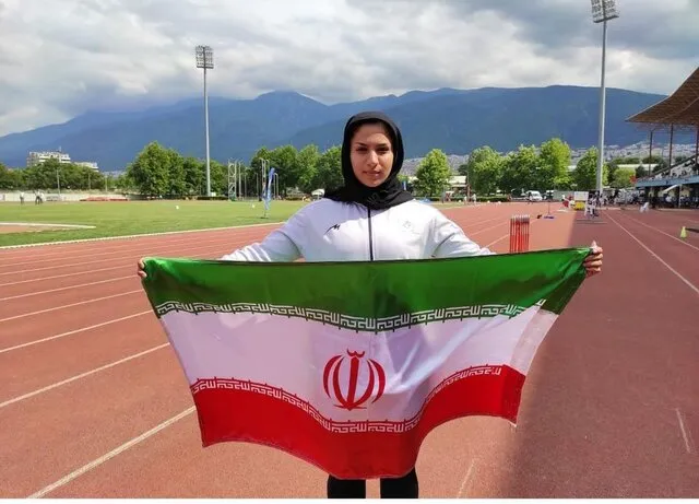 ششمی دختر ایرانی در پرتاب دیسک قهرمانی جوانان جهان