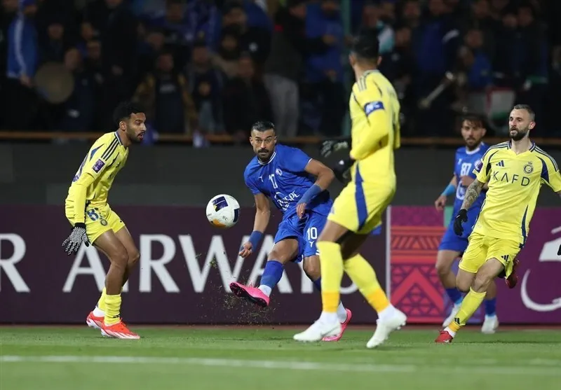 استقلال صفر  - النصر صفر / نمایش آبرومندانه آبی پوشان فقط گل نداشت