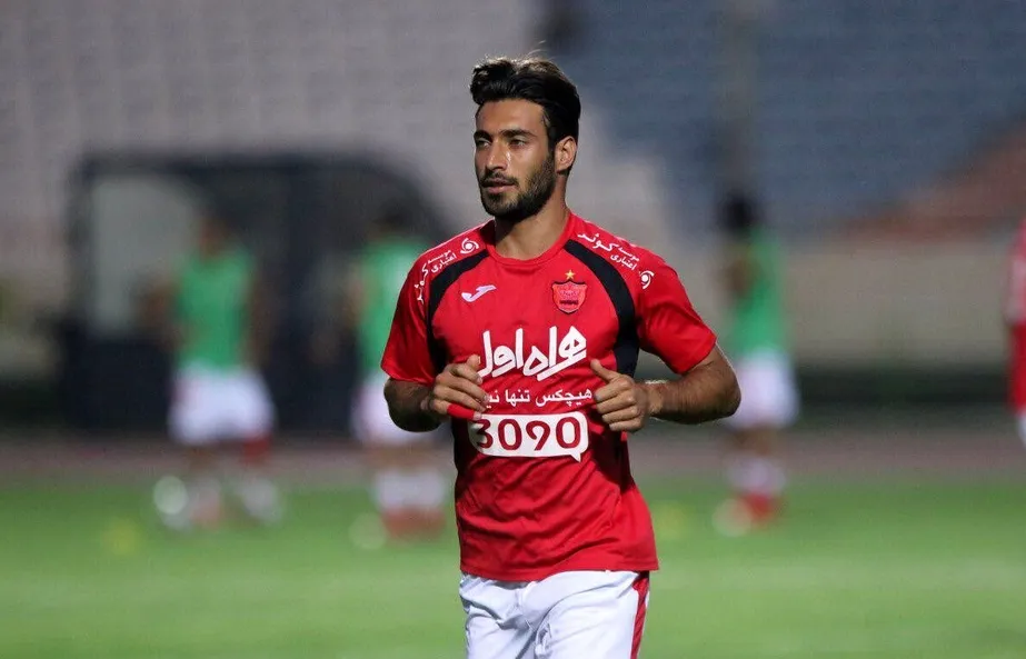 خلیل‌زاده با پرسپولیس تمرین نکرد