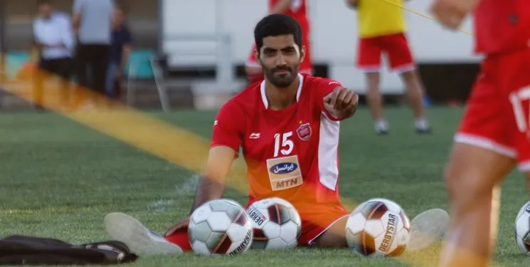 انصاری با پرسپولیس تمرین نکرد