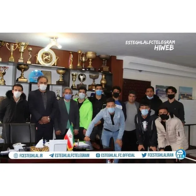 انعقاد قرارداد ۹ بازیکن با تیم بزرگسالان استقلال