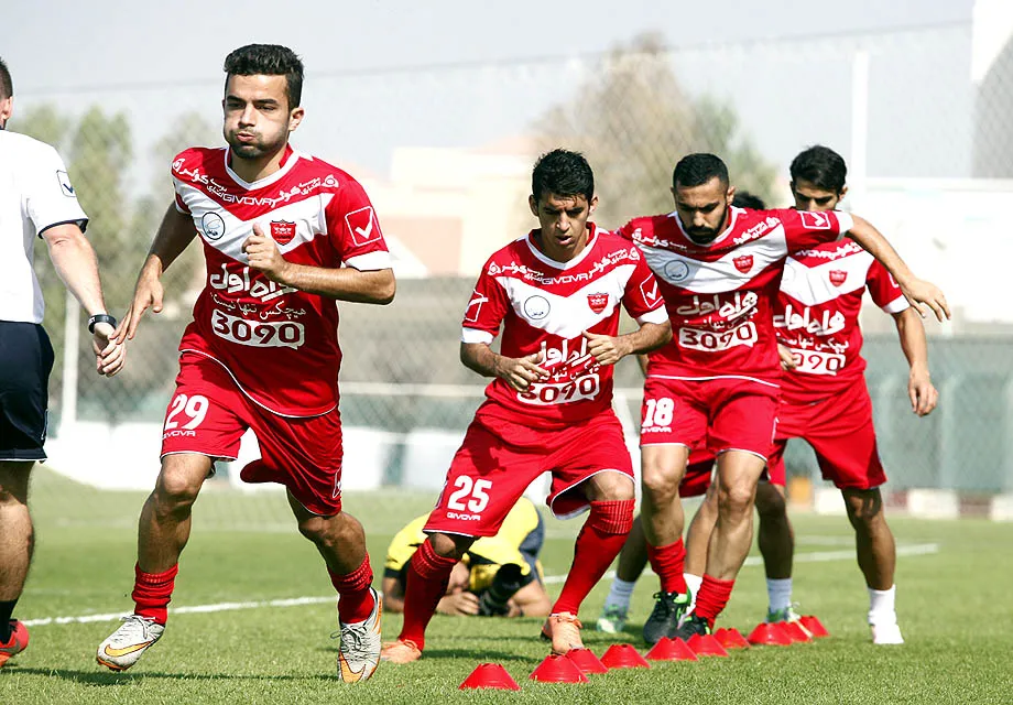 آغاز تمرینات پرسپولیس در اردوی امارات