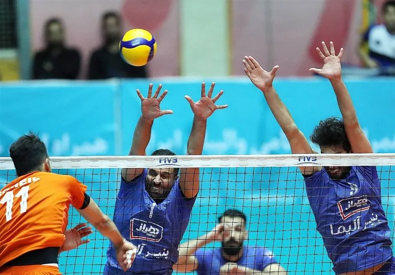 لیگ برتر والیبال/هراز آمل قهرمان نیم فصل شد