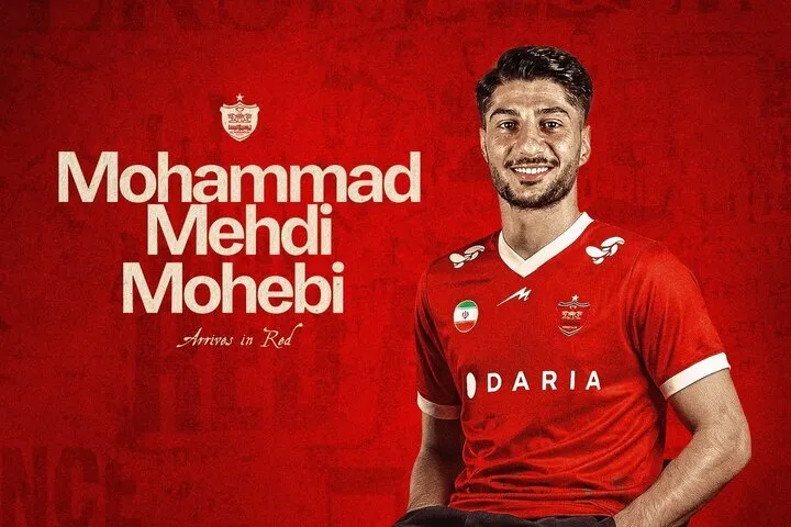 محبی پرسپولیسی شد