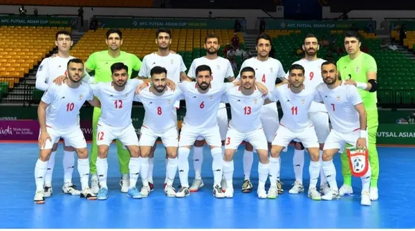 ایران در رده چهارم رنکینگ فوتسال جهان