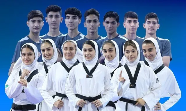 نایب قهرمانی نوجوانان ایران در تکواندوی آسیا