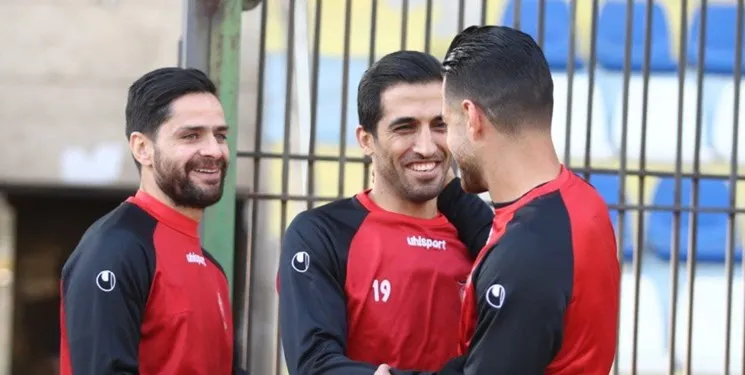 مدافع تیم ملی با پرسپولیس تمرین کرد