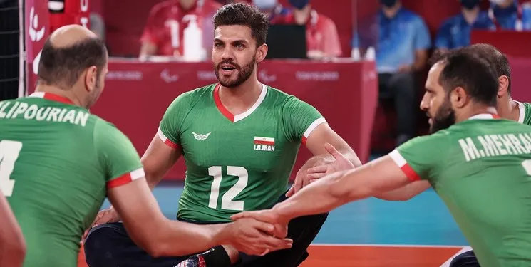 پیروزی والیبال نشسته ایران برابر آمریکا