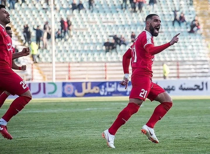 جدول رده‌بندی لیگ برتر در پایان روز اول هفته بیست‌ویکم