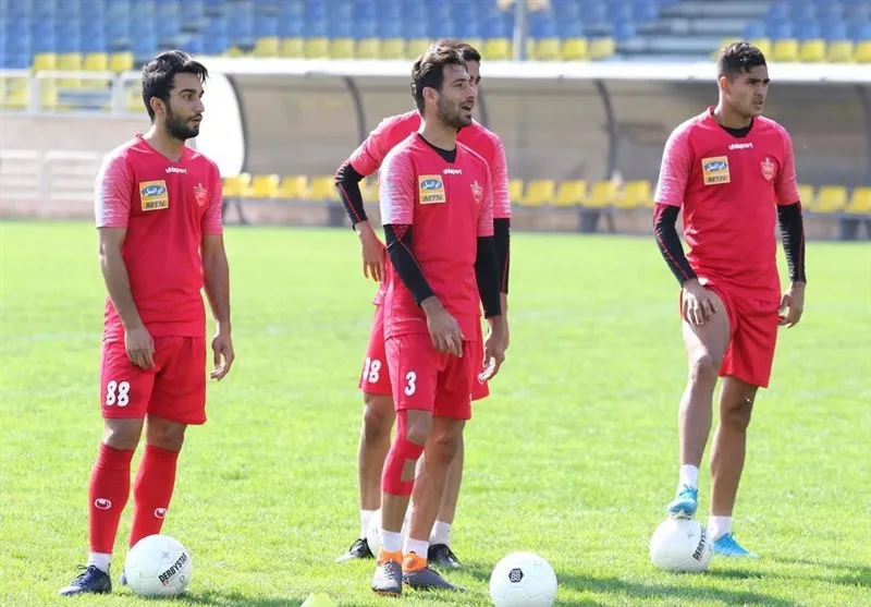 گزارش تمرین پرسپولیس/برنامه‌های تاکتیکی شاگردان کالدرون در هوای پائیزی