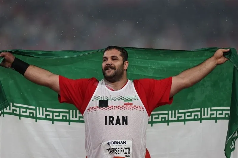 کسب سومین مدال دوومیدانی توسط دونده کشورمان در ناگویا /پرتابگر ایران با رکوردشکنی طلا گرفت