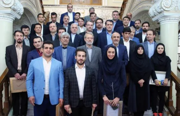 تجلیل رئیس مجلس از مدال آوران ریو