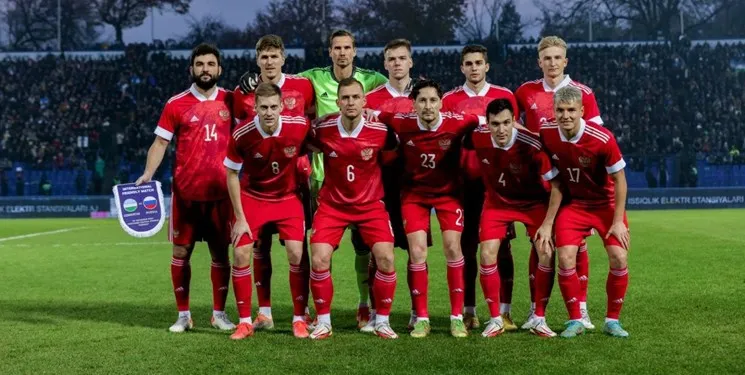 ورود تیم ملی فوتبال روسیه به ایران