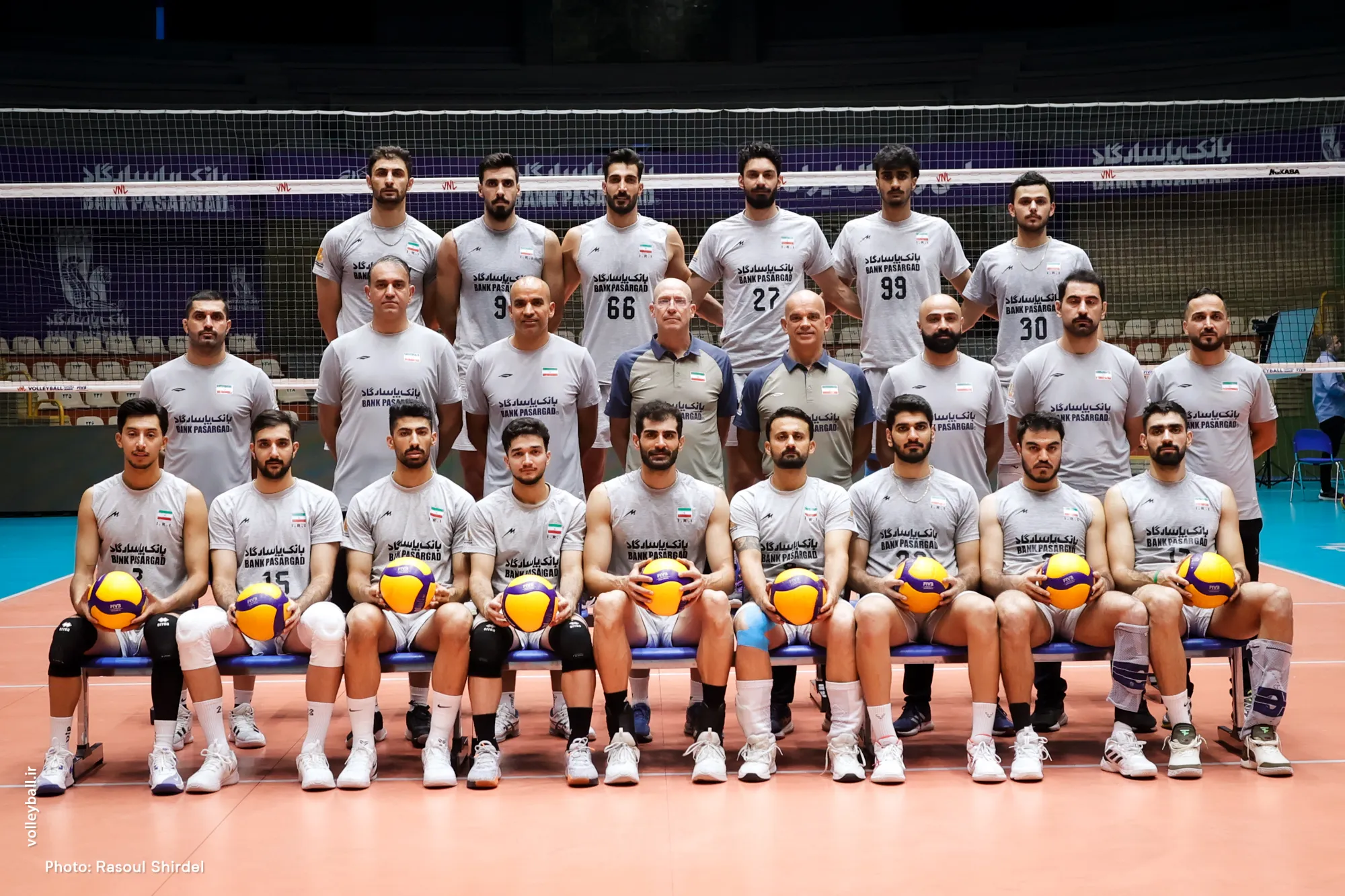 برنامه تیم ملی والیبال ایران در مسابقات قهرمانی آسیا