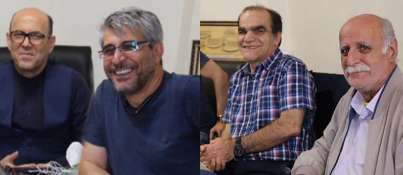 دیدار هنرمندان با مدیرعامل استقلال