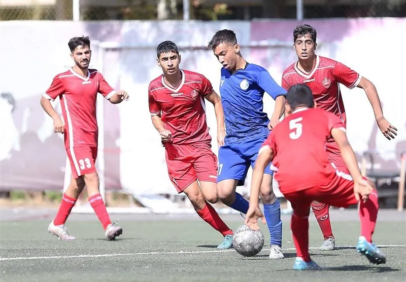 تساوی استقلال و پرسپولیس در شهرآورد نوجوانان
