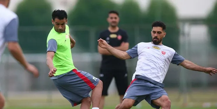 تمرین پرسپولیس با حضور میهمان ویژه