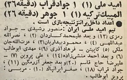 امید ایران-امید ترکیه، 47 سال قبل+عکس